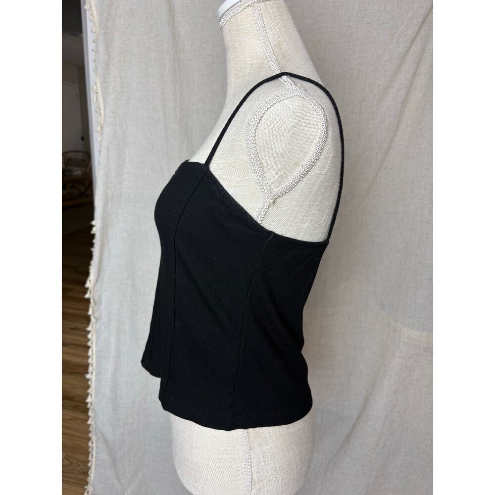 Anthropologie Maeve Black Cami Tank Top Size Large - Picture 3 of 7